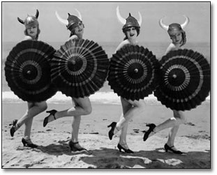 Viking Women on Beach