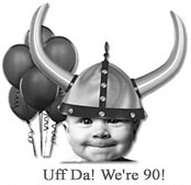 Uff Da! We're 90!