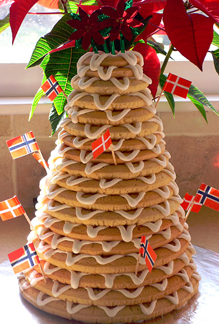 Danish Almond Christmas Cake Danish Almond Christmas Cake
